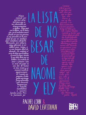 cover image of La lista de no besar de Naomi y Ely 